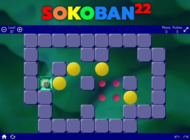 Play Sokoban 22!